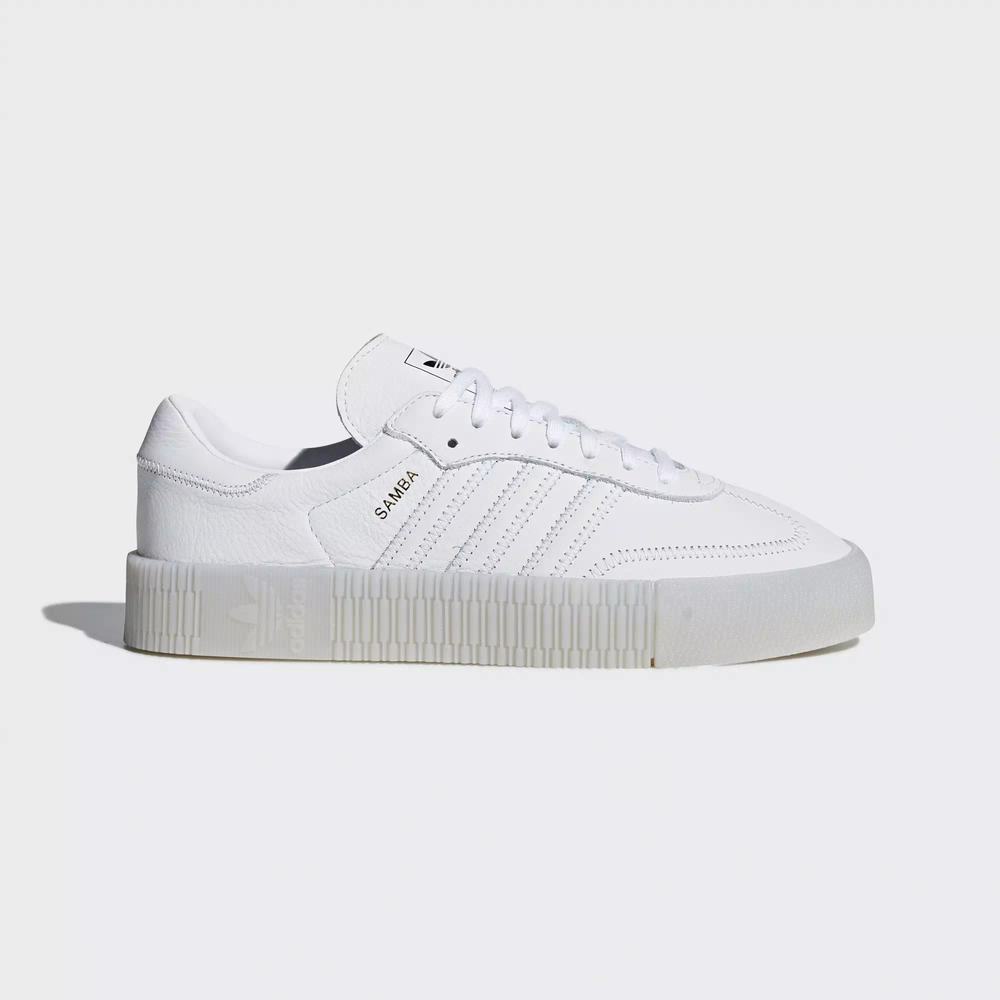 Adidas Samba Rose Tenis Blancos Para Mujer (MX-67204)